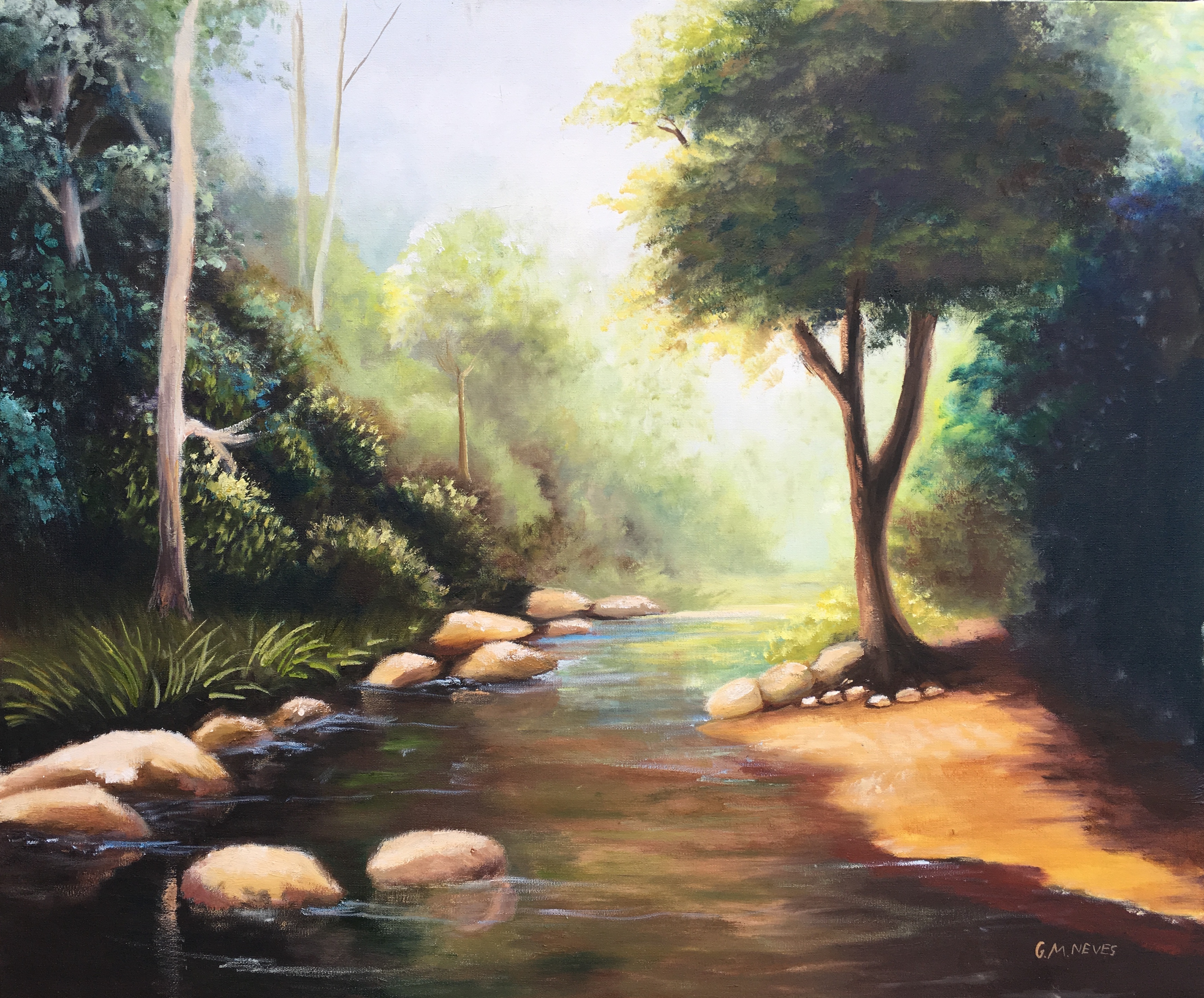 Paisagem - 50 x 60 cm - OST